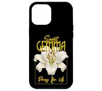 Santa Gemma Galgani Saints Catholic Lily Purity Custodia per iPhone 12 Pro Max