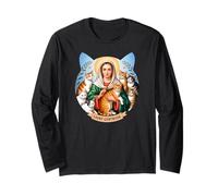 Santa Gertrude di Nivelles Maglia a Manica