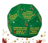 Santa Gift Exchange Dice - Gioco per feste, attività per riempire la calza della calza, divertente notte di famiglia, con elefanti , casuale, decorativi di Natale per