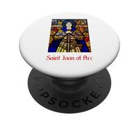 Santa Giovanna d'Arco Camicia Christian Saint PopSockets PopGrip Adesivo