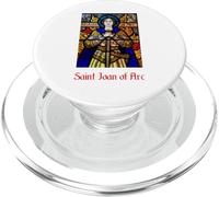 Santa Giovanna d'Arco Camicia Christian Saint PopSockets PopGrip per MagSafe