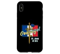 Santa Giovanna d'Arco Coraggioso Guerriero Fede Eroina Custodia per iPhone XS Max