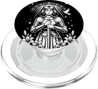 Santa Giovanna d'Arco Santi Cattolici Francesi PopSockets PopGrip per MagSafe