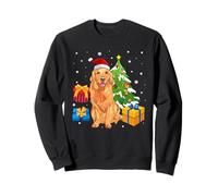 Santa Golden Retriever Dog Christmas Gifts Xmas Matching Felpa