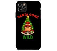 Santa Gone Wild Divertente Natale Xmas Santa Design Custodia per iPhone 11 Pro Max