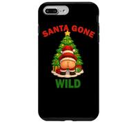 Santa Gone Wild Divertente Natale Xmas Santa Design Custodia per iPhone 7 Plus/8 Plus