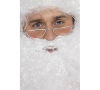 SMIFFYS Occhiali Babbo Natale a mezza luna, Argento