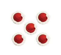Santa Hat Toppers - 5 Pack