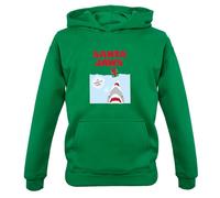 Santa Jaws Sta Arrivando In Città - Felpa Per Bambini - Divertente Film Claus