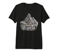 Santa Lucia Caraibi Regalo Santa Lucia Vacanza Maglietta Premium