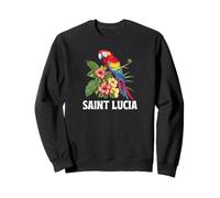 Santa Lucia Isola Souvenir Mar dei Caraibi Santa Lucia Felpa