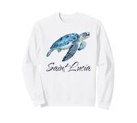 Santa Lucia Isola Souvenir Mar dei Caraibi Santa Lucia Felpa