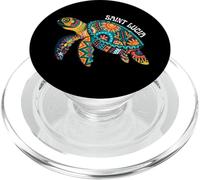 Santa Lucia Isola Souvenir Mar dei Caraibi Santa Lucia PopSockets PopGrip per MagSafe