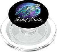 Santa Lucia Isola Souvenir Mar dei Caraibi Santa Lucia PopSockets PopGrip per MagSafe