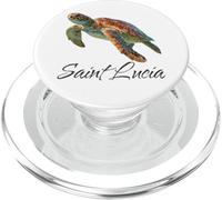 Santa Lucia Isola Souvenir Mar dei Caraibi Santa Lucia PopSockets PopGrip per MagSafe