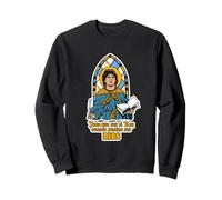 Santa Maradona Argentina Felpa