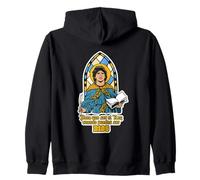 Santa Maradona Argentina Felpa con Cappuccio