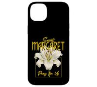 Santa Margherita Maria Scozia Lily Purity Catholic Saint Custodia per iPhone 14 Plus