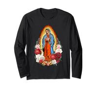 Santa María de Guadalupe Patrona de México Gloriosa Madre Maglia a Manica