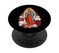 Santa María de Guadalupe Patrona de México Gloriosa Madre PopSockets PopGrip Adesivo