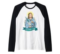 Santa Maria Goretti Santi Cattolici Ragazze Adolescenti Cresima Maglia con Maniche Raglan
