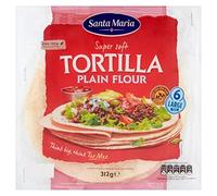 Santa Maria Lg Pianura Tortilla Di Farina 6 Per Confezione