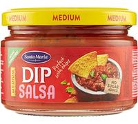 Santa Maria - Salsa Dip Medio Piccante al Pomodoro 250 g - Senza Zuccheri Aggiunti - Spicy Tomato Dip Medium