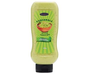 Santa Maria, Salsa Guacamole, Salsa con Avocado Maturi, Aglio, Lime e Spezie, Ideale con Tortilla Chips o Nachos, Adatta per Arricchire ogni tuo Piatto Messicano e Dare un Tocco in Più, 940 gr