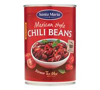 Santa Maria Tex Mex Mexican style Chili Beans Medium 410 g