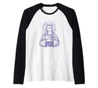 Santa Maria tradizionale Maglia con Maniche Raglan