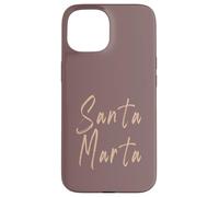 Santa Marta Colombia Design elegante vintage Custodia per iPhone 15