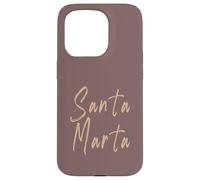 Santa Marta Colombia Design elegante vintage Custodia per iPhone 15 Pro