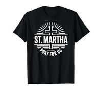 Santa Marta Patrona Dell'ospitalità Devozione Cattolica Maglietta