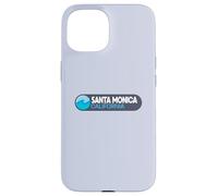 Santa Monica Logo Emblema - Santa Monica California Custodia per iPhone 15