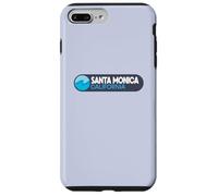 Santa Monica Logo Emblema - Santa Monica California Custodia per iPhone 7 Plus/8 Plus
