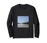 Santa Monica Pier Ruota panoramica e Rollercoaster Maglia a Manica