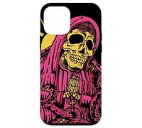Santa Morte Fucsia Custodia per iPhone 12 mini