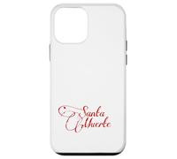 Santa Muerte Art Calligrafia Design Custodia per iPhone 12 mini