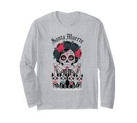 Santa Muerte Santo Popolare Spirituale Maglia a Manica