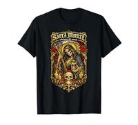 Santa Muerte sovrano del Mondo Maglietta