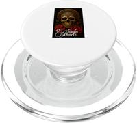Santa Muerte - Teschio e rose rosse ornamentali PopSockets PopGrip per MagSafe