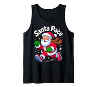 Santa Pace Christmas Running Runner Costume Xmas 5k Marathon Canotta