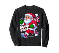 Santa Pace Christmas Running Runner Costume Xmas 5k Marathon Felpa