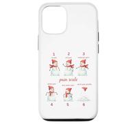 Santa Pain Scale Funny Christmas Design per infermiera CNA ER Custodia per iPhone 12/12 Pro