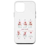 Santa Pain Scale Funny Christmas Design per infermiera CNA ER Custodia per iPhone 12 mini