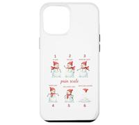 Santa Pain Scale Funny Christmas Design per infermiera CNA ER Custodia per iPhone 12 Pro Max