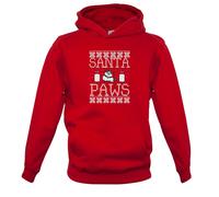 Santa Paws - Felpa Per Bambini - Carino Cane Natale Xmas Cani Amore