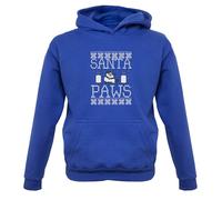 Santa Paws - Felpa Per Bambini - Carino Cane Natale Xmas Cani Amore