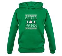 Santa Paws - Felpa Per Bambini - Carino Cane Natale Xmas Cani Amore