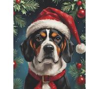 Santa Paws Notebook - Festive Journal for Dog Lovers: Perfect Gift for Dog Lovers This Christmas - Writing, Lists & Daily Thoughts